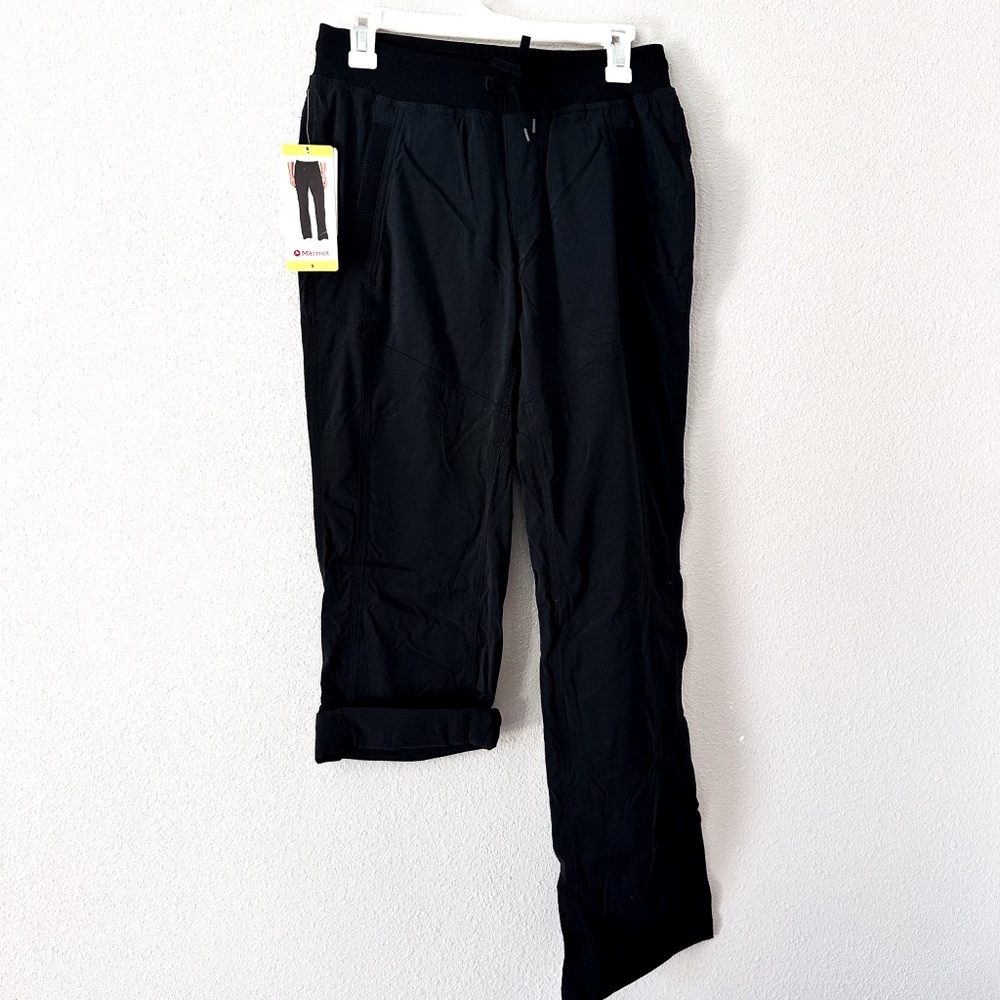 NEW Marmot Transformer Black Pants Women's Size Small Stretch Original Price tag